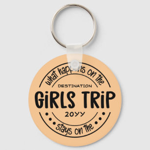 Was passiert auf Girls Trip Custom Girls Weekend Schlüsselanhänger