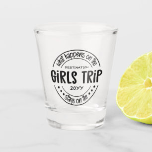 Was passiert auf Girls Trip Custom Girls Weekend Schnapsglas