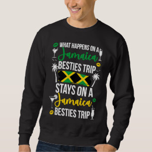 Was passiert auf Jamaika Besties Trip Bleibe auf J Sweatshirt
