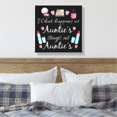 Was passiert bei Auntie Leinwanddruck (Insitu (Schlafzimmer))
