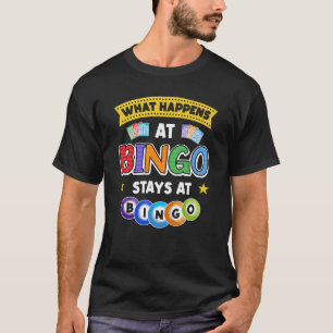 Was passiert bei Bingo beim Bingo Player Game L Bl T-Shirt