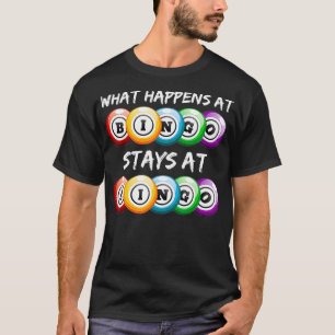 Was passiert bei Bingo beim Funny Bingo Player Ble T-Shirt