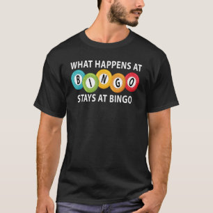 Was passiert bei Bingo Bleibe bei Bingo Shirt Funn