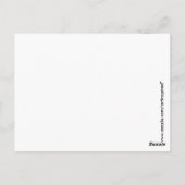 Was passiert bei Bunco Bleibe bei Bunco Fun Postkarte (Rückseite)