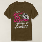Was passiert bei Bunco Bleibe bei Bunco Funny Bunc T-Shirt (Design vorne)