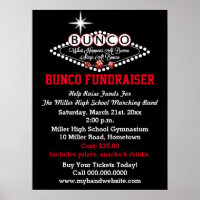 Was passiert bei Bunco Fundraiser?