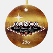 Was passiert bei Bunco Imitate Gold Keramik Ornament (Vorne)