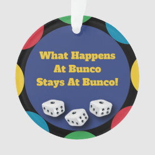 Was passiert bei Bunco? Ornament