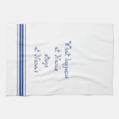 Was passiert bei den Bleibe von Nana auf Nana Geschirrtuch (Horizontal)