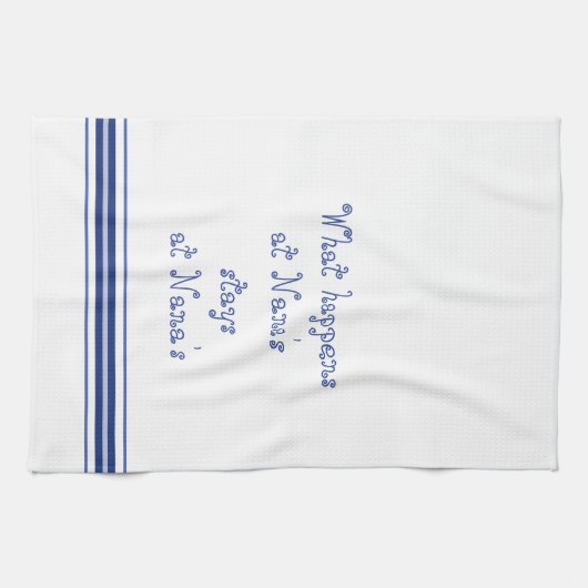 Was passiert bei den Bleibe von Nana auf Nana Geschirrtuch (Horizontal)