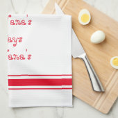 Was passiert bei den Bleibe von Nana auf Nana Geschirrtuch (Viertel Falte)