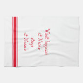 Was passiert bei den Bleibe von Nana auf Nana Geschirrtuch (Horizontal)