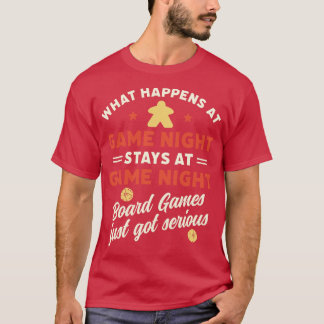 Was passiert bei Game Night Funny Board Games Zita T-Shirt