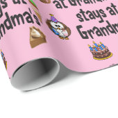 Was passiert bei Oma Geschenkpapier (Rolleneckpunkt)