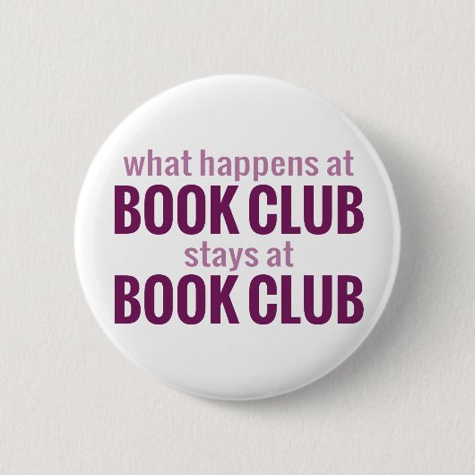 Was passiert im Book Club Bleibe im Book Club Button (Vorderseite)