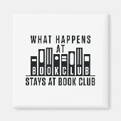 Was passiert im Book Club Bleibe im Book Club Magnet (Vorne)