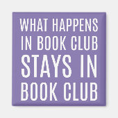 Was passiert im Buchklub Bleibe Magnet (Vorne)