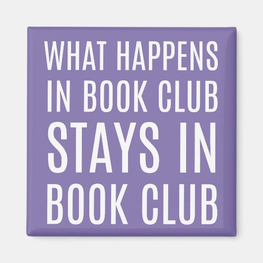 Was passiert im Buchklub Bleibe Magnet (Vorne)