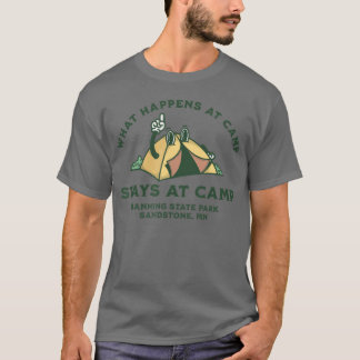 Was passiert im Camp Banning State Park Sandstone  T-Shirt