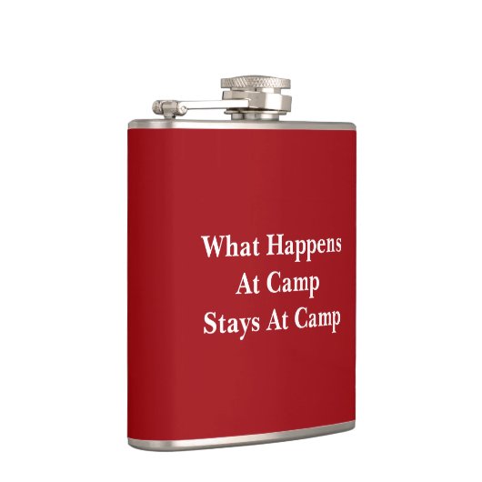 Was passiert im Lager bleibe? Flachmann (Rechts)