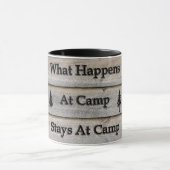 Was passiert im Lager bleibe? Tasse (Zentrum)