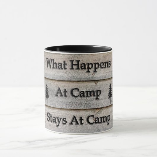 Was passiert im Lager bleibe? Tasse (Zentrum)