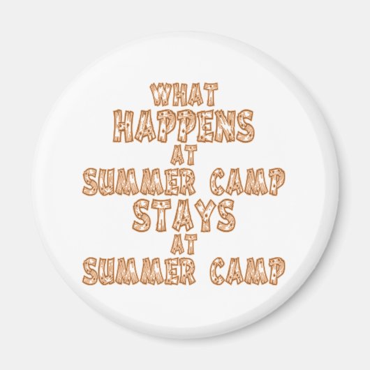 Was passiert im Sommerlager? Magnet (Vorne)
