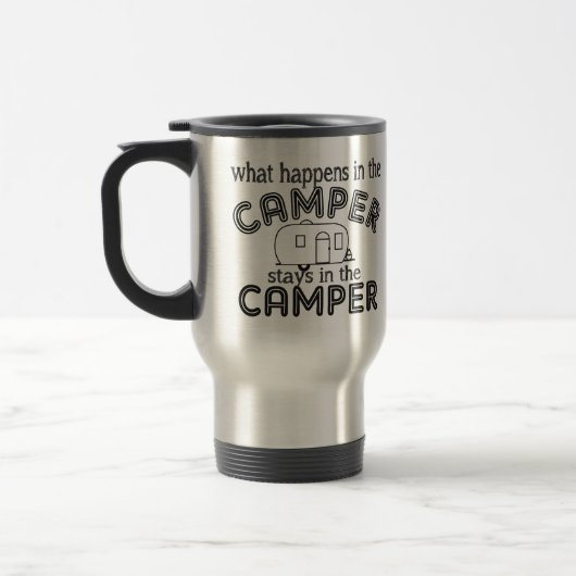 Was passiert in den Camper-Tasse? Reisebecher (Links)