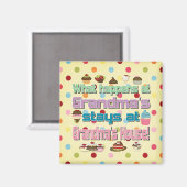 Was passiert in den Weihnachtsfeiertagen? Magnet (Vorderseite/Rückseite)