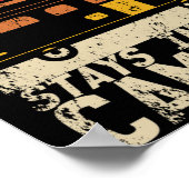 Was passiert in der Camper Caravan Camping Retro Poster (Ecke)