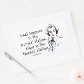 Was passiert in der Kurstation Rechteckiger Aufkleber (Umschlag)