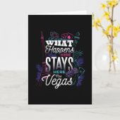 Was passiert in Las Vegas Funny Casino Karte (Gelbe Blume)