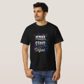 Was passiert in Las Vegas Funny Casino T-Shirt (Vorne ganz)