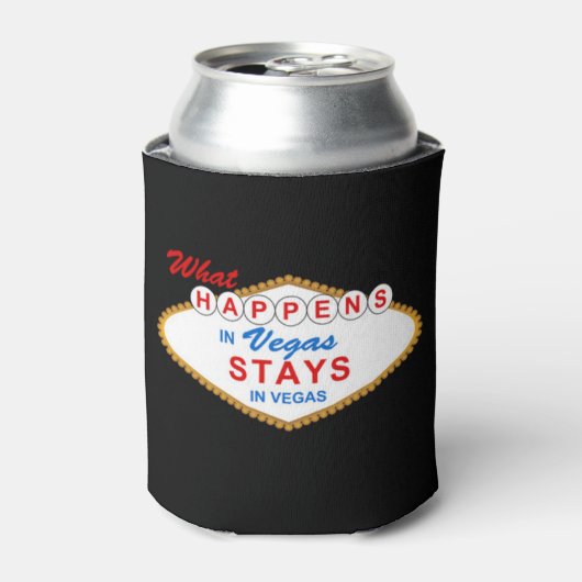Was passiert in Vegas? Dosenkühler (Kanne Vorderseite)