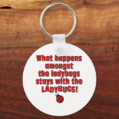 Was passiert? . . Ladybugs Schlüsselanhänger (Vorderseite)