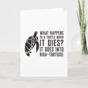 Was passiert mit einem Geschenk von Schildkrötensc Karte