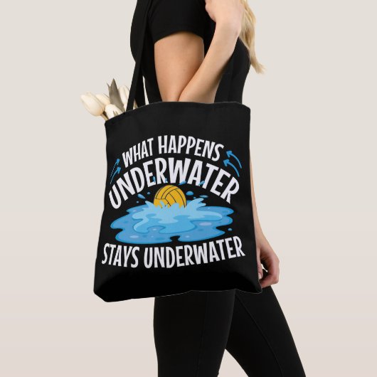 Was passiert unter Wasser Funny Water Polo Tasche (Von Nahem)