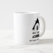 Was passiert, wenn Camping das ganze Jahr über lac Jumbo-Tasse (Vorderseite Rechts)