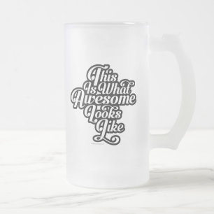 Was Phantastisch aussieht wie Mattierte Glass-Bier Mattglas Bierglas