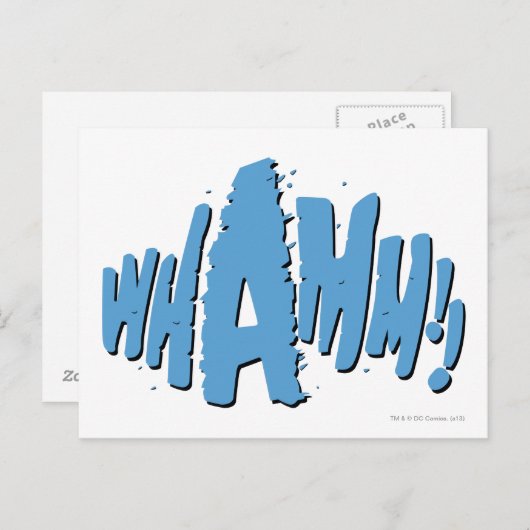 WAS! POSTKARTE (Vorne/Hinten)