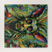 Was? Rainbow Creature Graffiti Colors Puzzle (Horizontal)