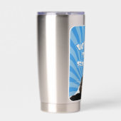 Was riecht das epische Tuxedo Cat Foto? Thermobecher (Vorderseite)