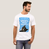 Was riecht dieses komische Cat-Foto? T-Shirt (Vorne ganz)