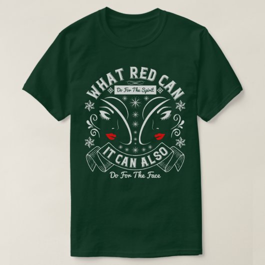 Was Rot für den Geist tun kann T-Shirt (Design vorne)