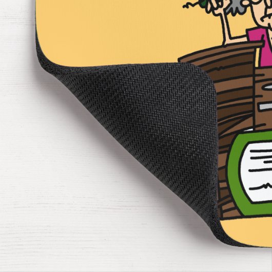 Was Ruhestands-Spaß ist Mousepad (Ecke)