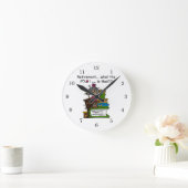 Was Ruhestands-Spaß ist Runde Wanduhr (Zuhause)