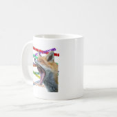 Was sagt der Fox? Kaffeetasse (Vorderseite Links)