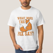 Was sagt der Fox? T-Shirt (Vorderseite)