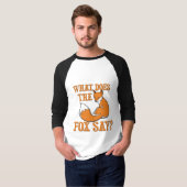 Was sagt der Fox? T-Shirt (Vorne ganz)