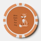 Was Sagt der Fuchs? Pokerchips (Vorderseite)
